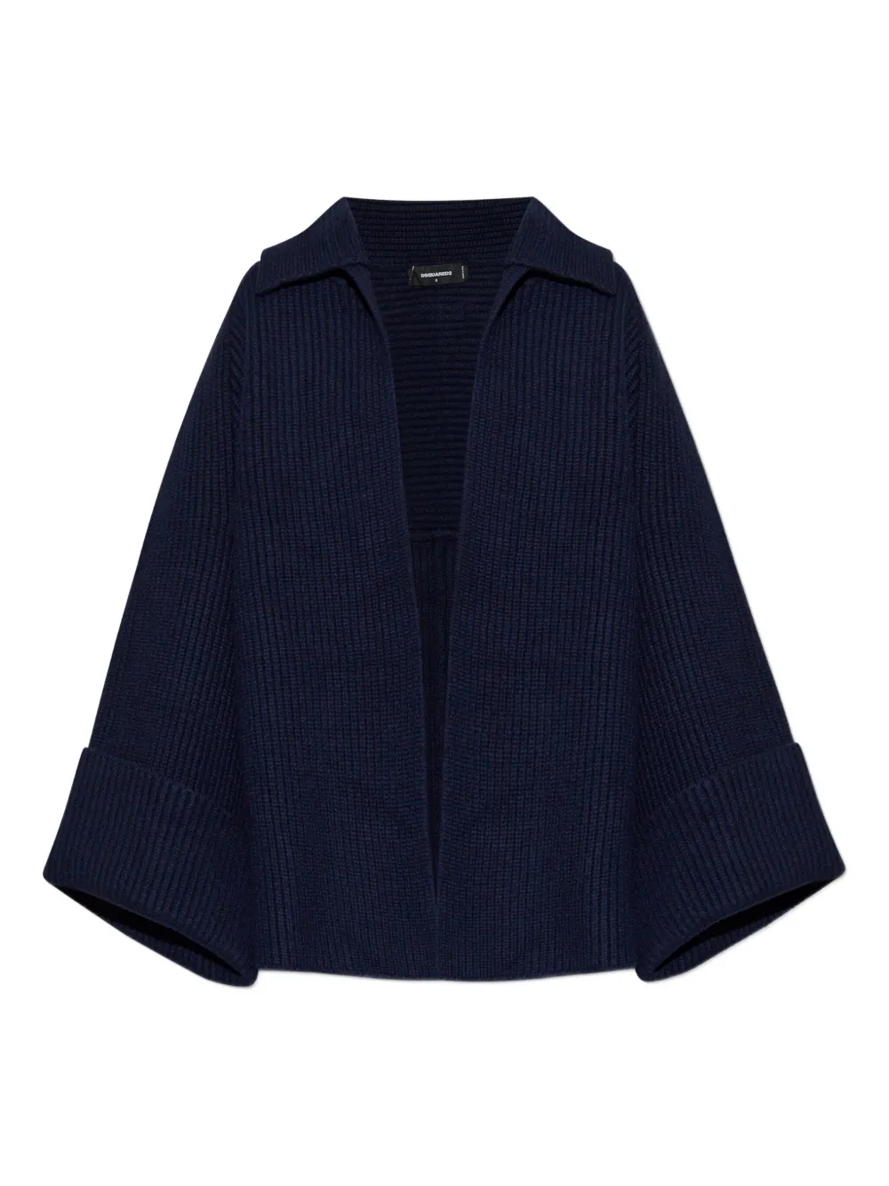 DSQUARED2 cárdigan estilo capa | azul | Image 1