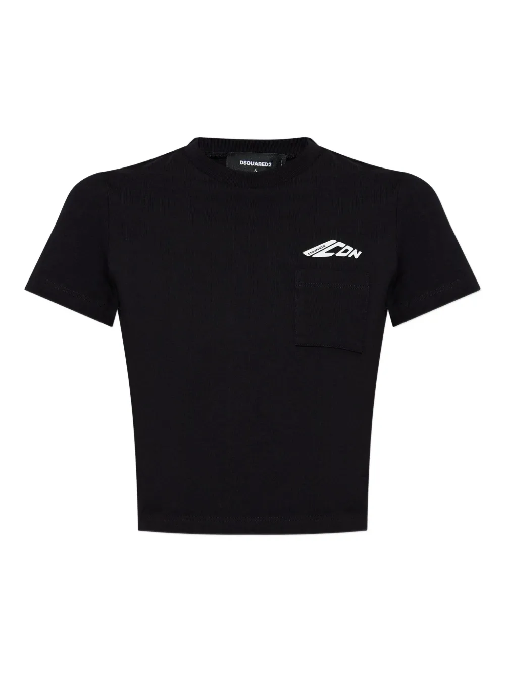 DSQUARED2 playera Icon | negro | Image 1