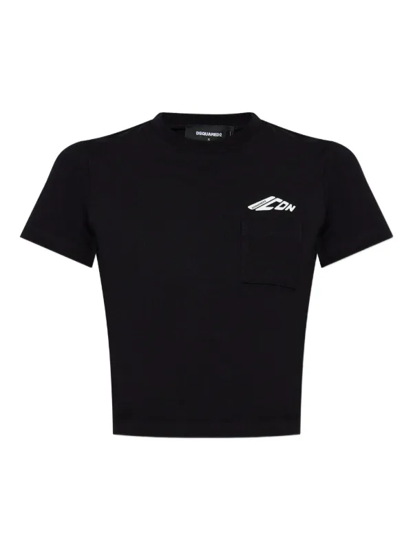 DSQUARED2 Icon T-shirt Black FARFETCH ID