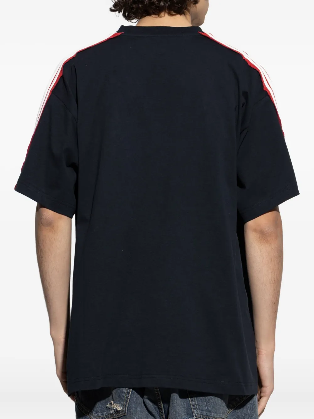 Balenciaga T-shirt met logoprint Zwart