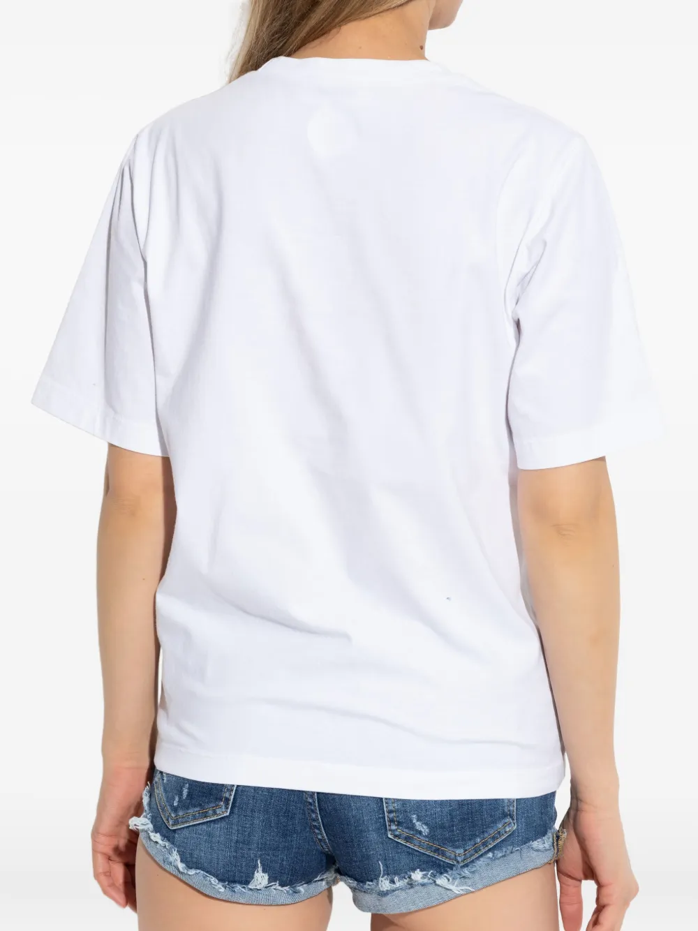 DSQUARED2 T-shirt met print Wit