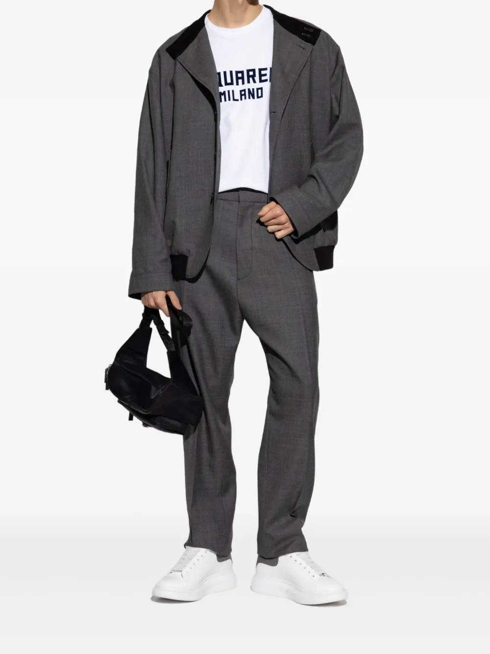 DSQUARED2 بنطال صوف | بناطيل بقصة مستقيمة | Image 2