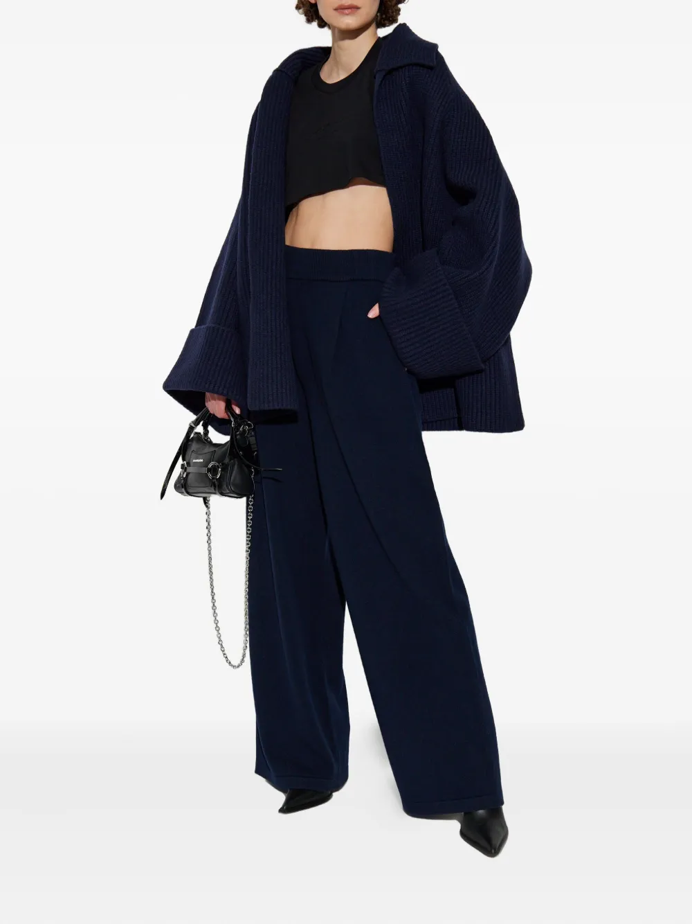 DSQUARED2 wool trousers | Wide-Leg Pants | Image 2