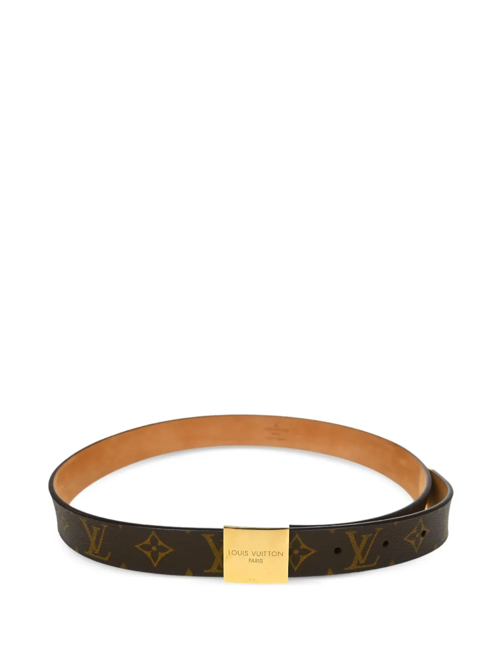 Louis Vuitton Pre-Owned 2002 Monogram belt | Brown | Image 1