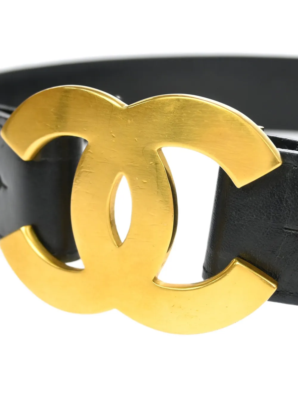 Pre-owned Chanel 1996 Cc Belt