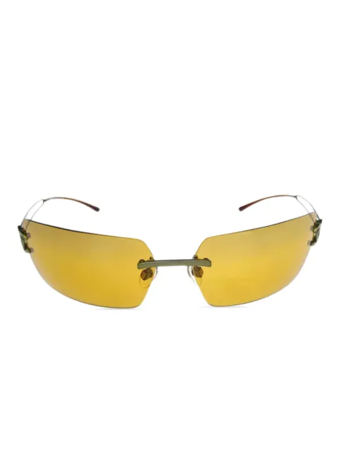 CHANEL Pre-Owned 1990-2000s Interlocking CC-logo sunglasses 