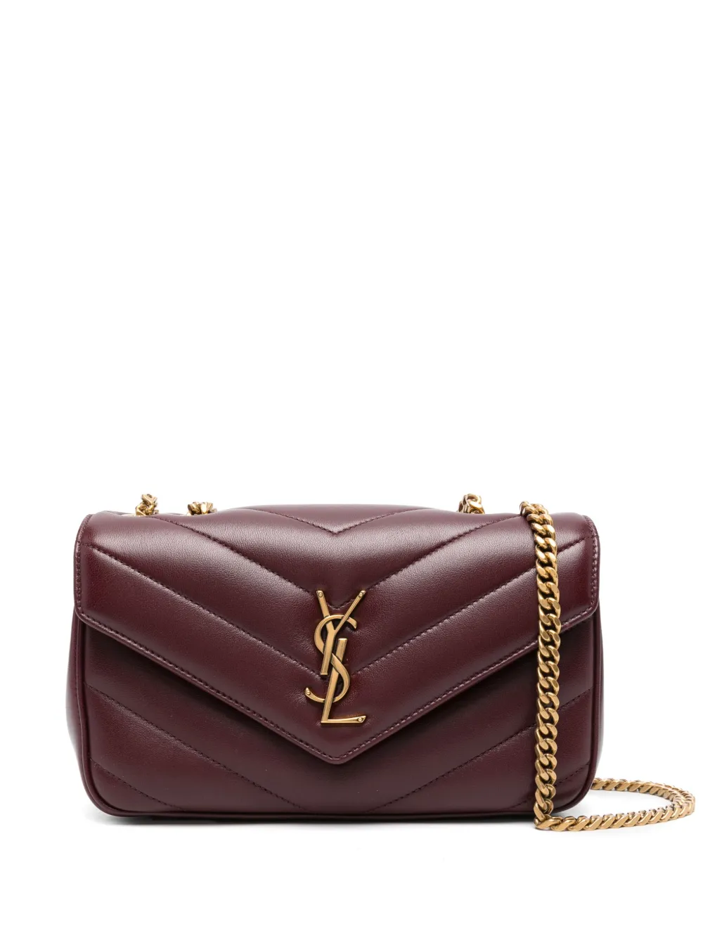 Saint Laurent Loulou schoudertas Rood