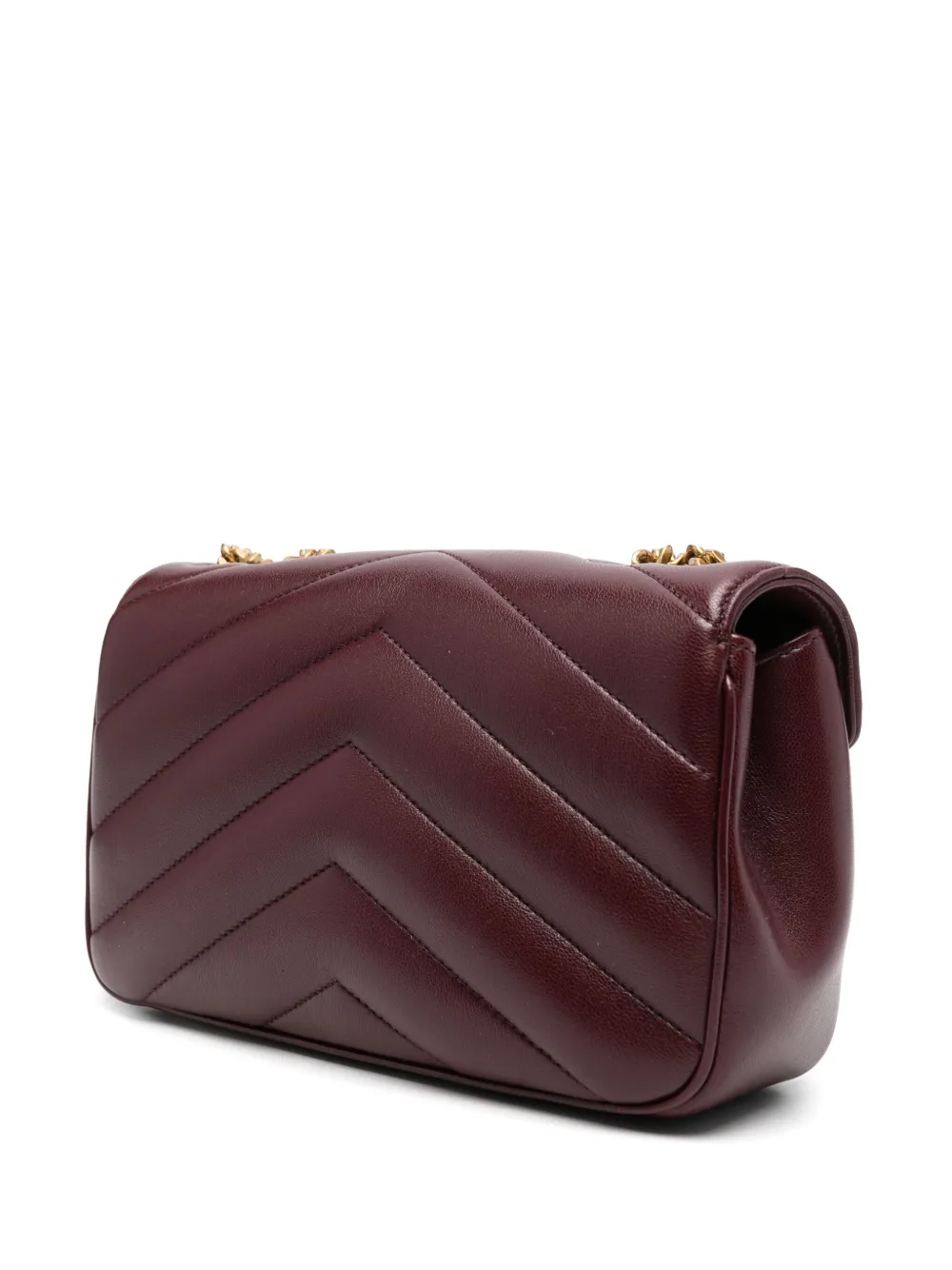 Saint Laurent Loulou schoudertas Rood