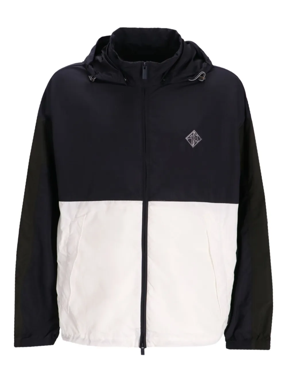 Armani Exchange chamarra con diseño color block | verde | Image 1