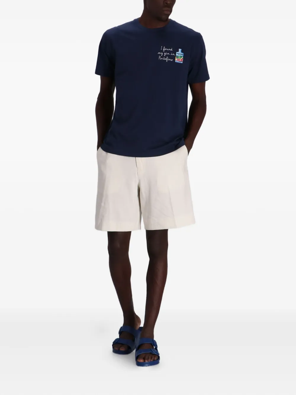 MC2 Saint Barth Gin T-shirt - Blauw