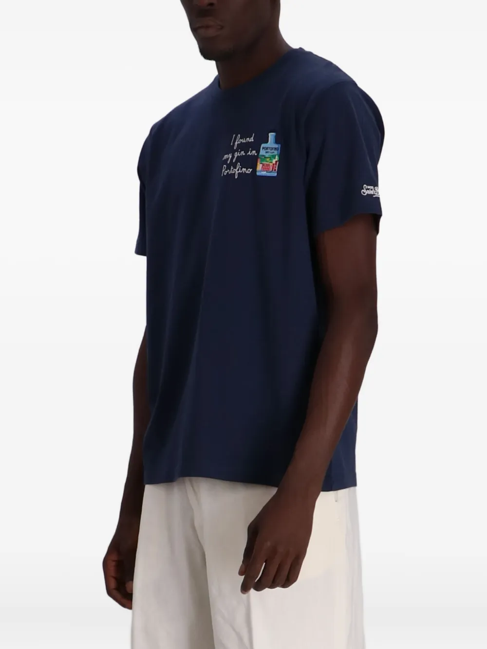 MC2 Saint Barth Gin T-shirt Blauw