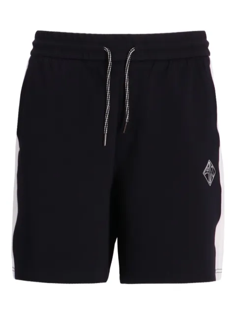 Armani Exchange logo-embroidered shorts