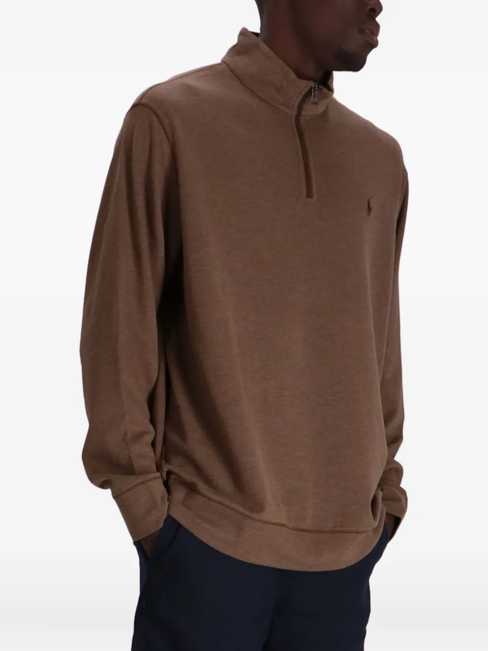 Polo Ralph Lauren Trui met rits Bruin