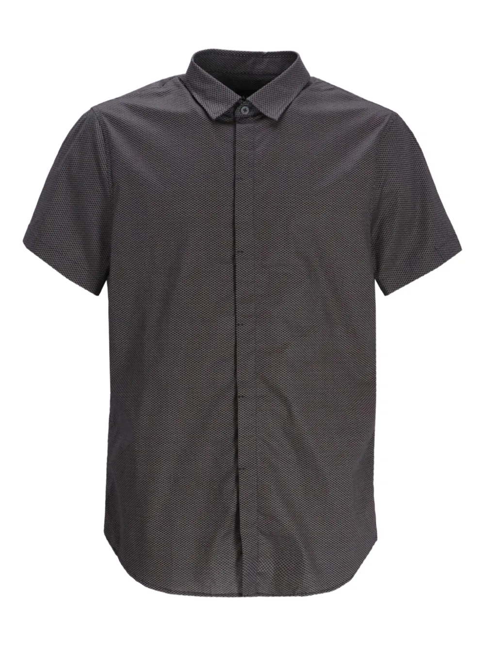micro-pattern shirt