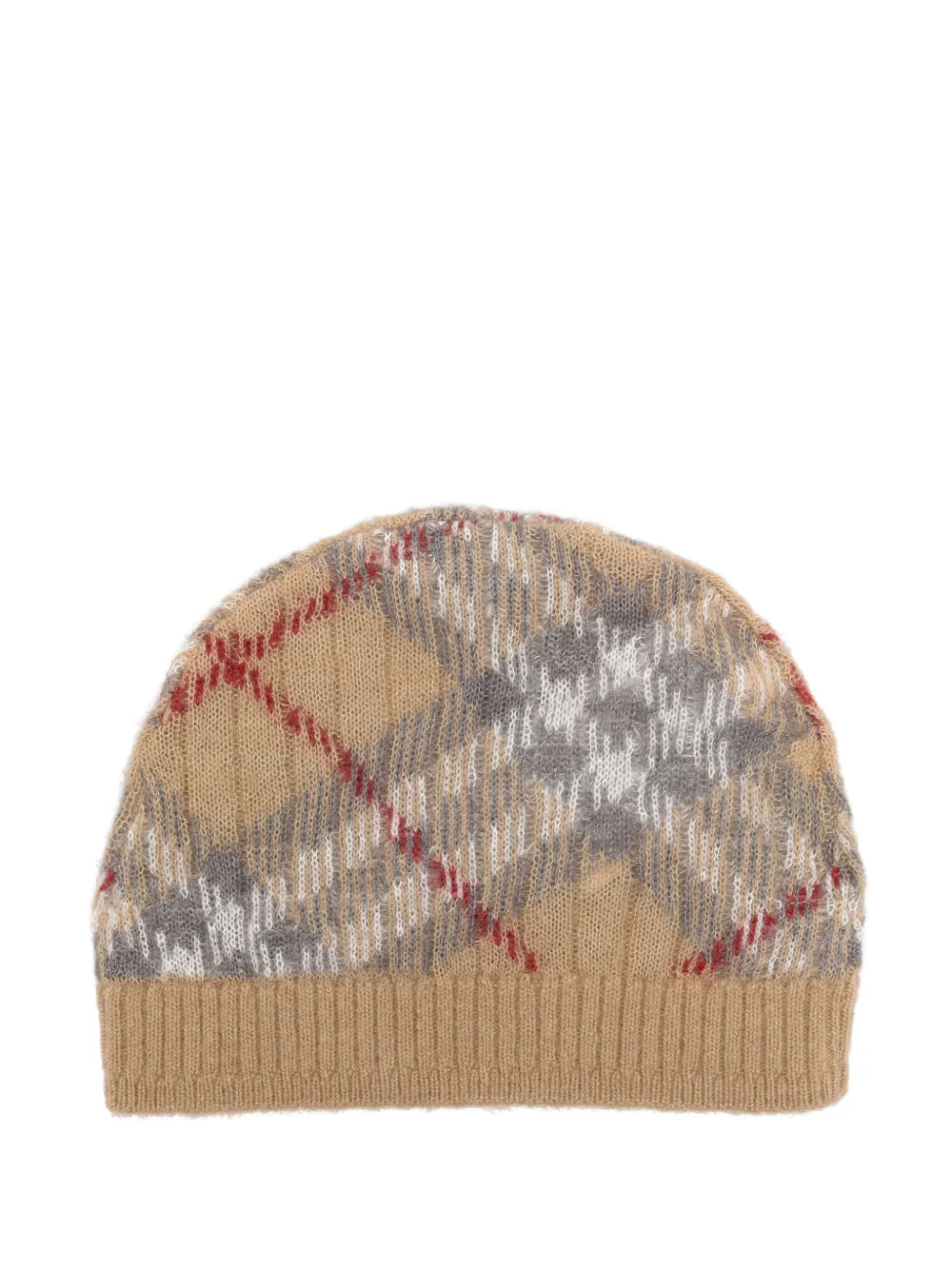 Burberry Kids Wollen muts Bruin