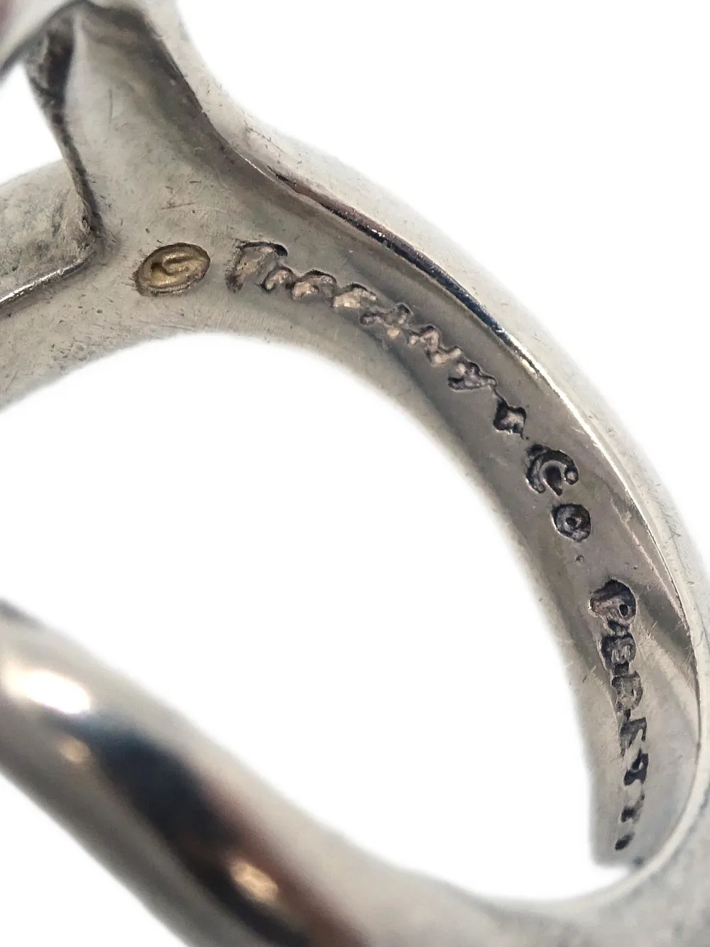 Tiffany & Co. Pre-Owned 1990-2000s オープンハート リング