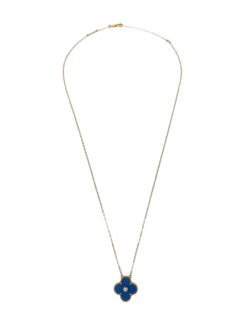 Van Cleef & Arpels Vintage collier Alhambra en or jaune 18ct à pendentif (années 1990-2000)