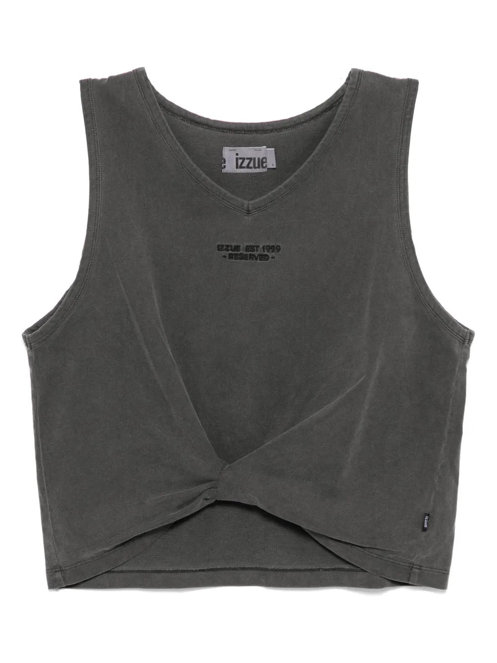 V-neck sleeveless top