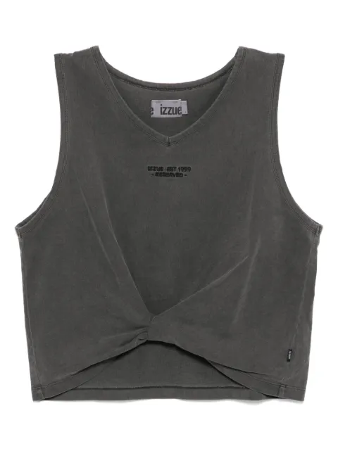 izzue V-neck sleeveless top
