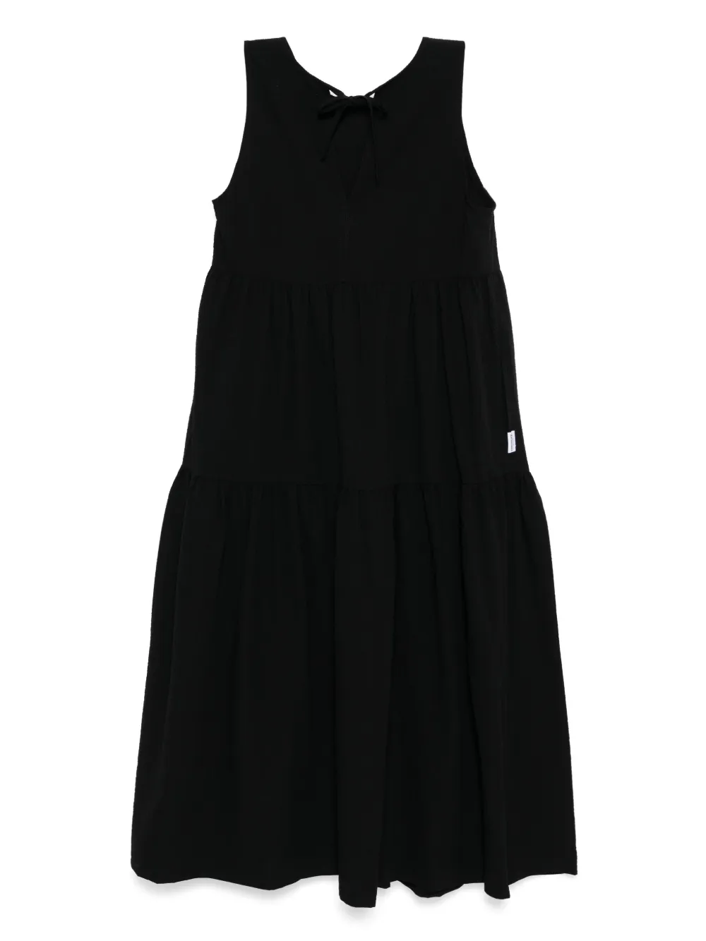 CHOCOOLATE logo-embroidered dress - Zwart