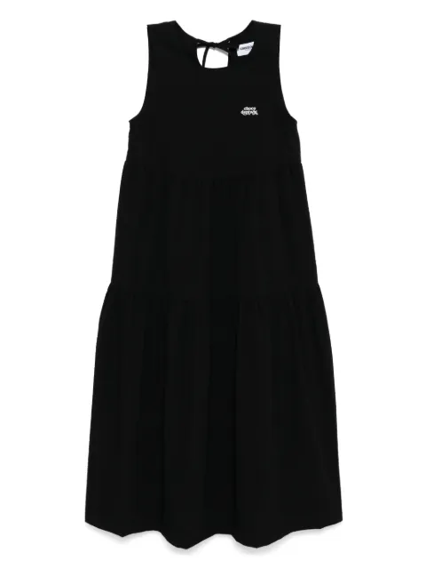CHOCOOLATE logo-embroidered dress