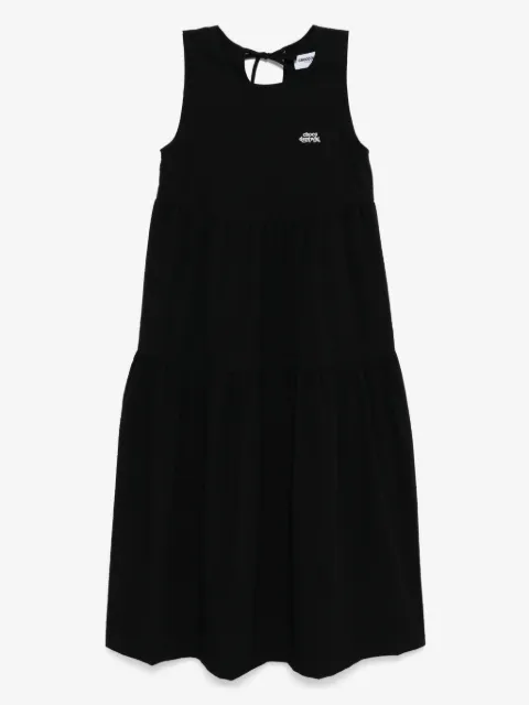 CHOCOOLATE logo-embroidered dress