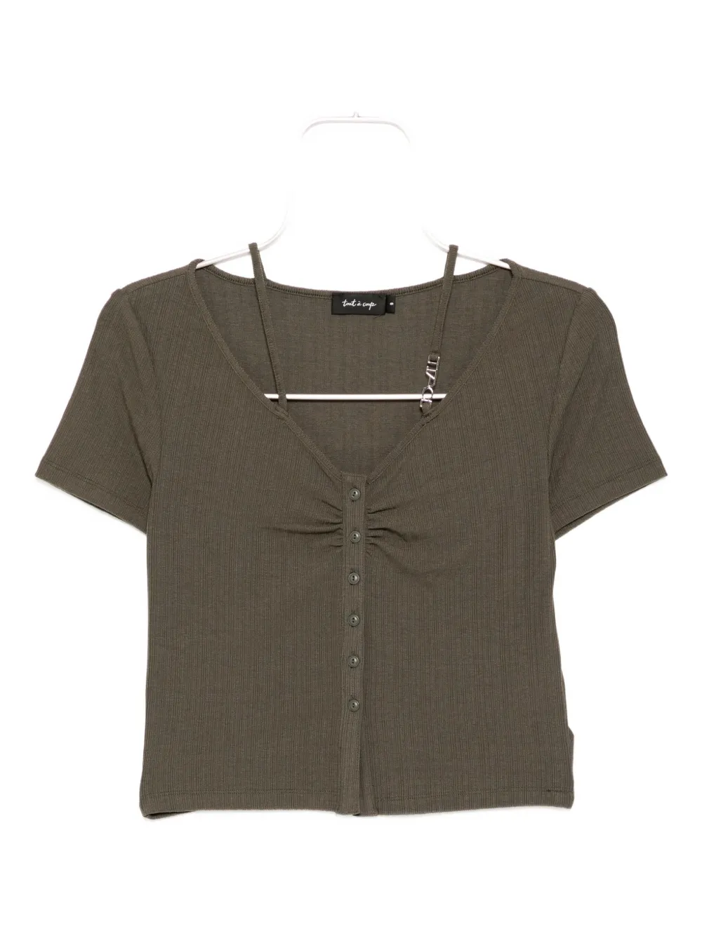 tout a coup short-sleeved T-shirt | Green | Image 1