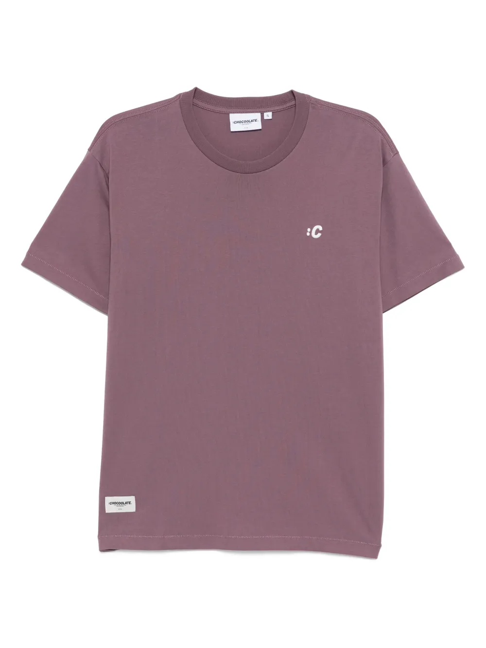 CHOCOOLATE playera con logo bordado | morado | Image 1