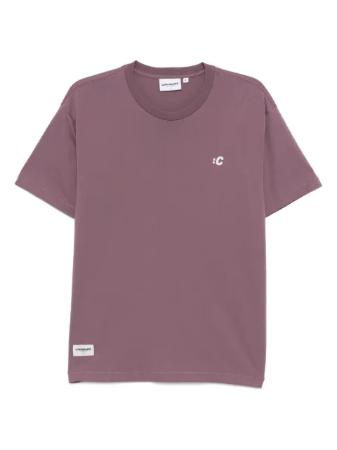 CHOCOOLATE logo-embroidered T-shirt