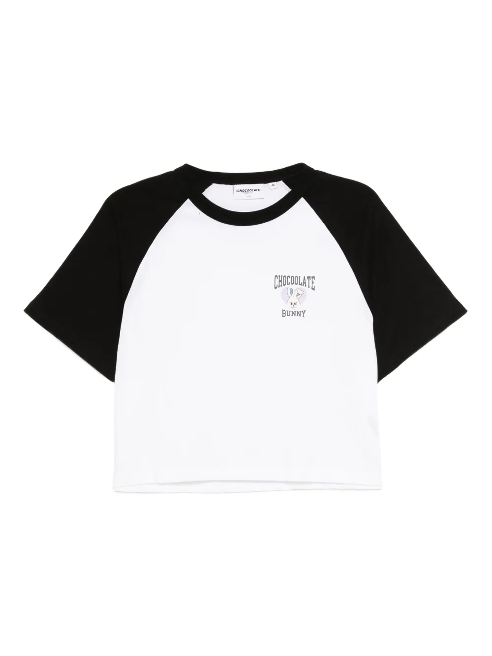 CHOCOOLATE T-shirt met grafische print Zwart