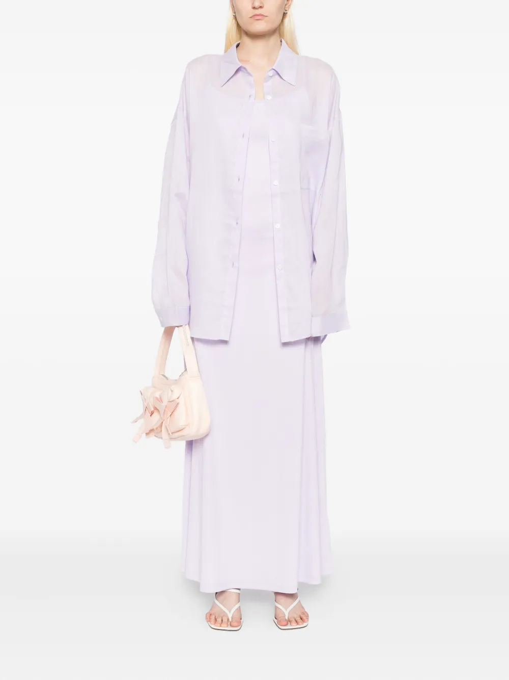 b+ab Blousejurk Paars