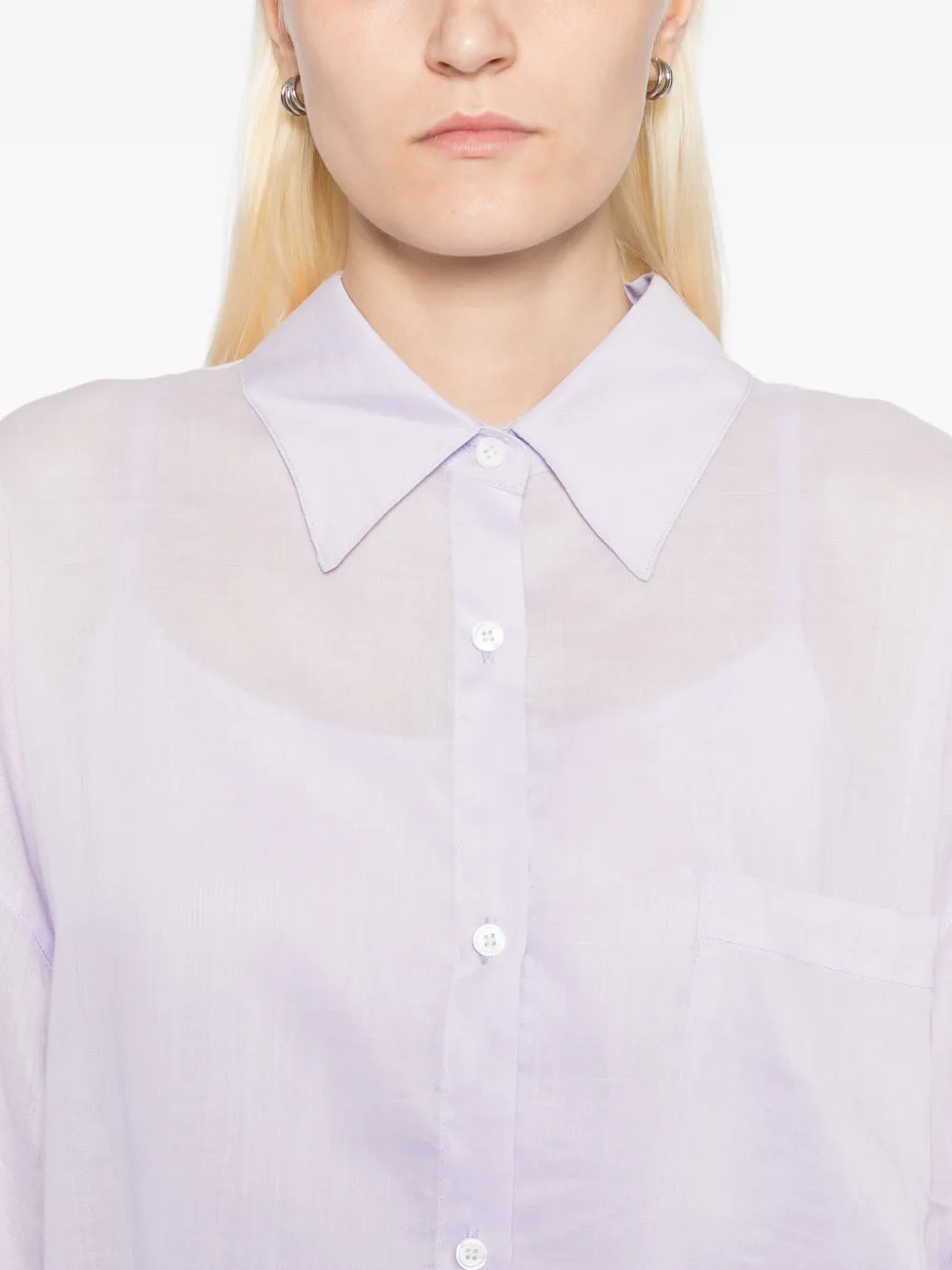 b+ab Blousejurk Paars