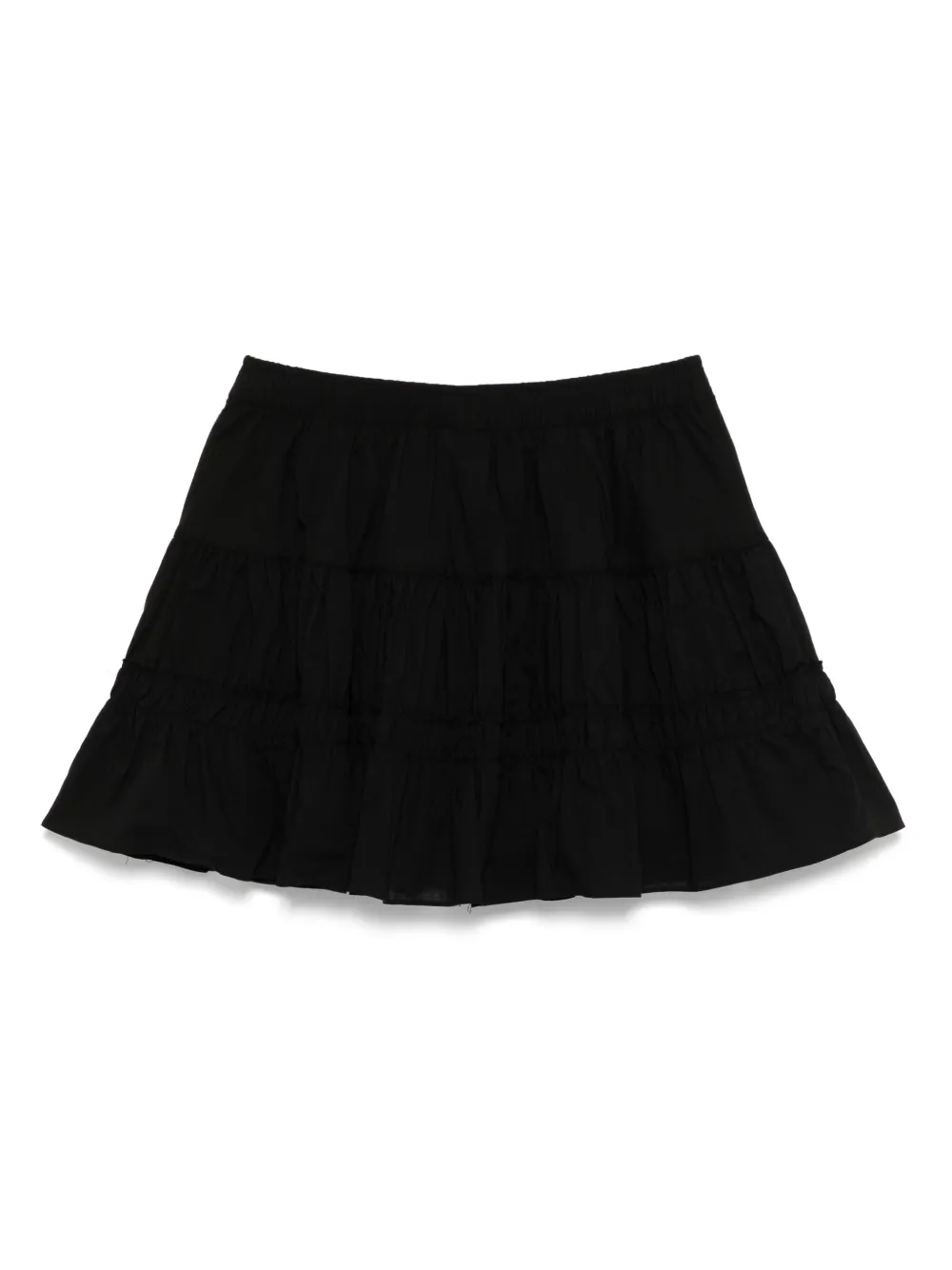 CHOCOOLATE cotton skirt - Zwart