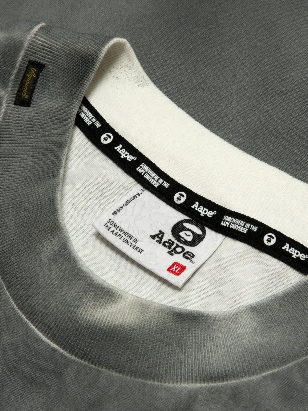 AAPE BY *A BATHING APE T-shirt met grafische print Grijs