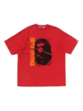 A BATHING APE® graphic-print T-shirt - Red
