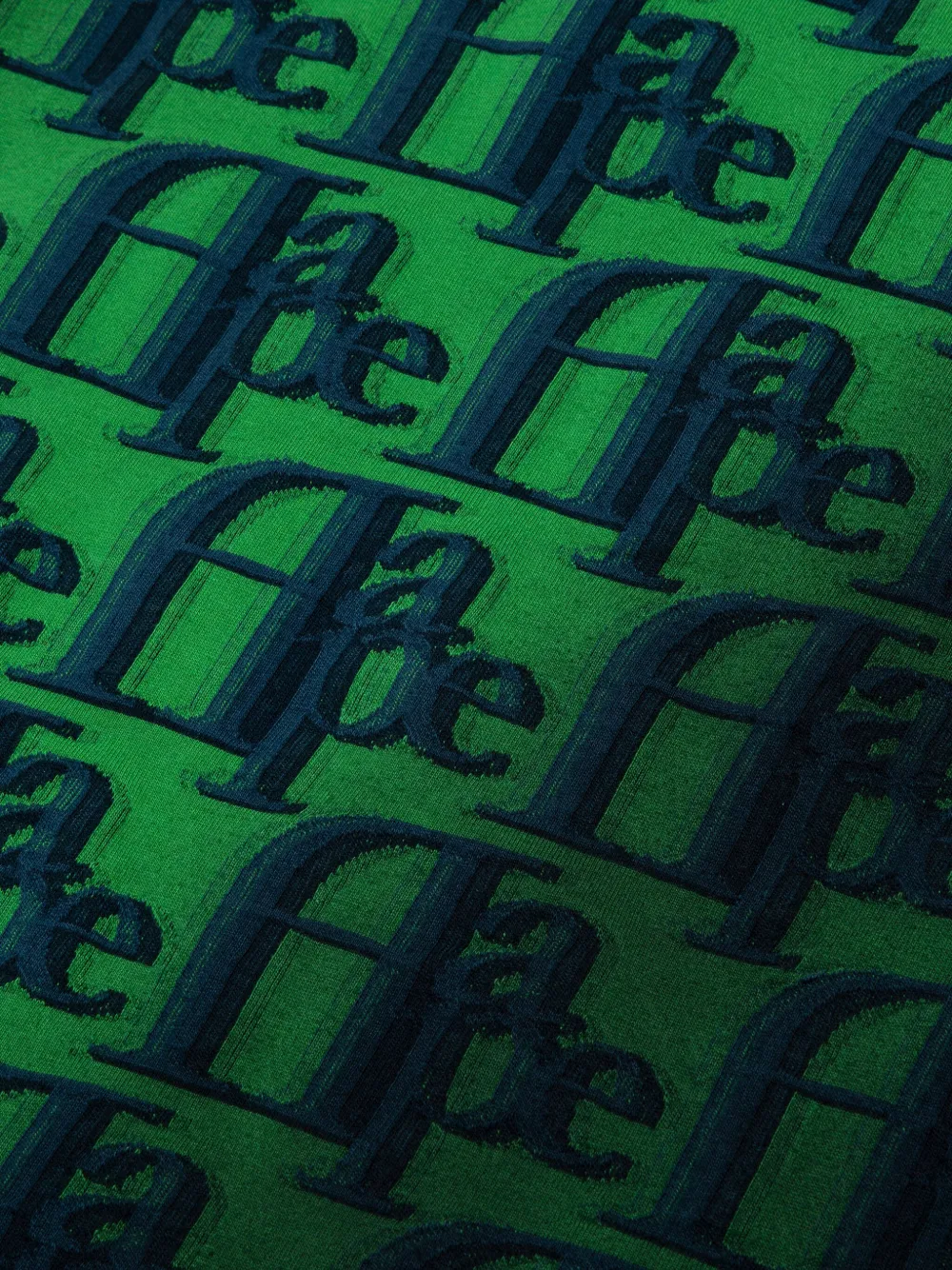 AAPE BY *A BATHING APE T-shirt met logoprint Groen