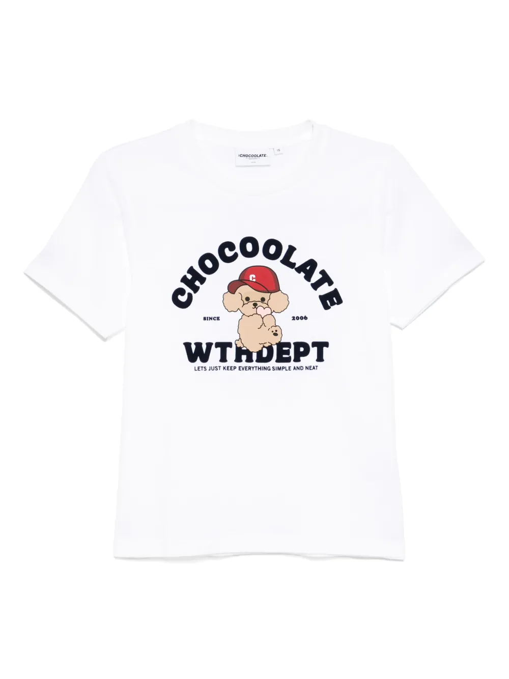 CHOCOOLATE printed T-shirt | White | Image 1