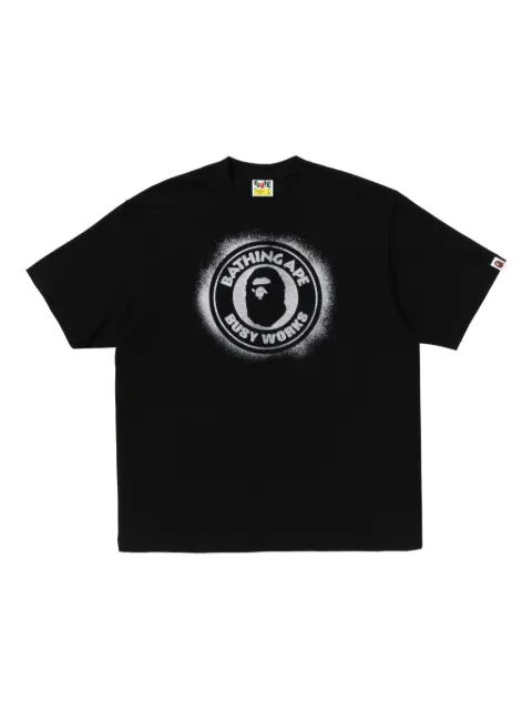 A BATHING APE® 그래픽 로고 티셔츠