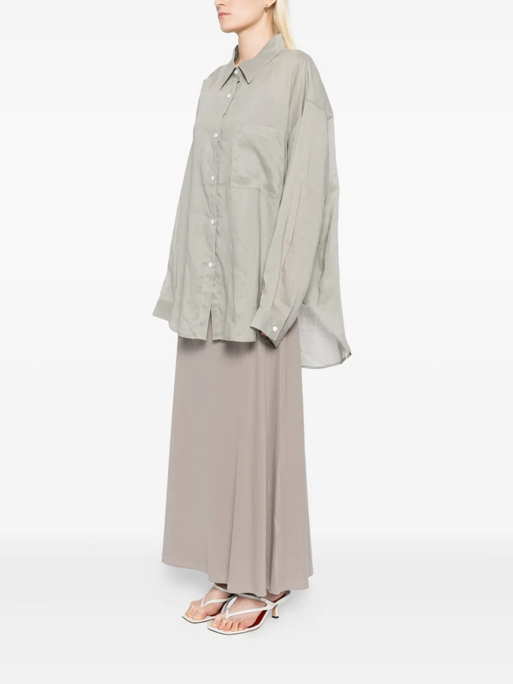 b+ab Blousejurk Grijs