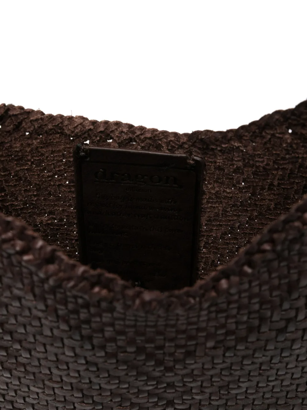 DRAGON DIFFUSION Leren shopper Bruin