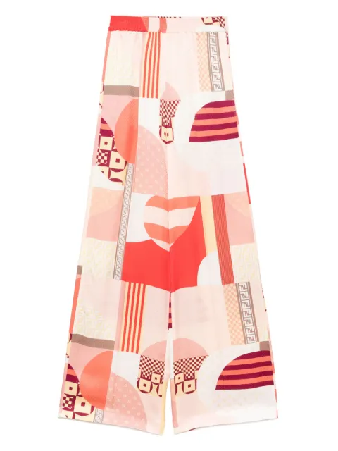 FENDI printed trousers