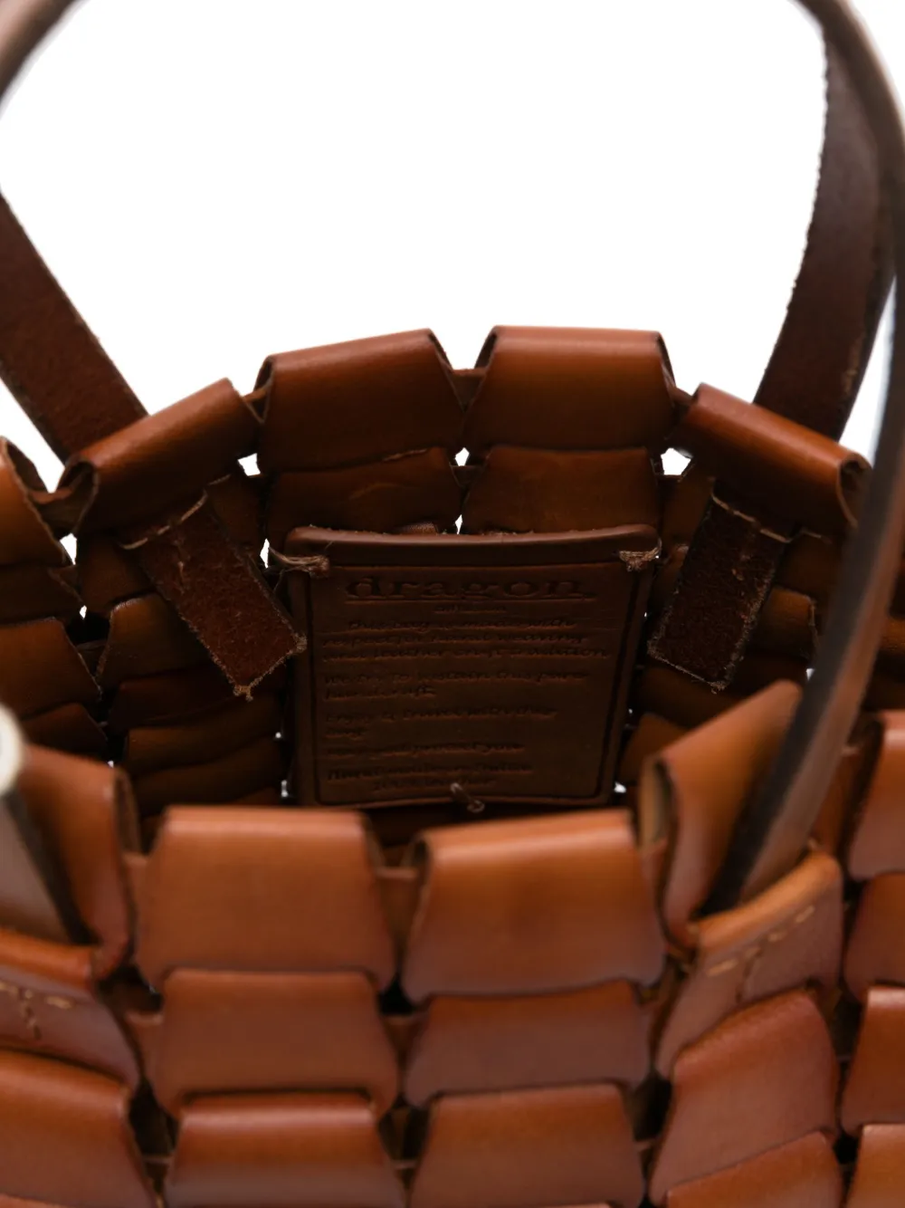 DRAGON DIFFUSION Leren shopper Bruin
