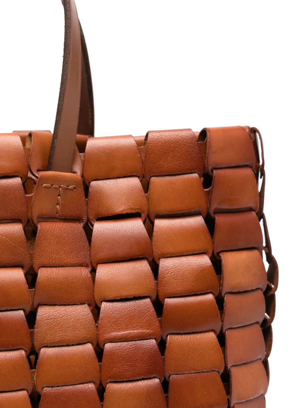 DRAGON DIFFUSION Leren shopper Bruin