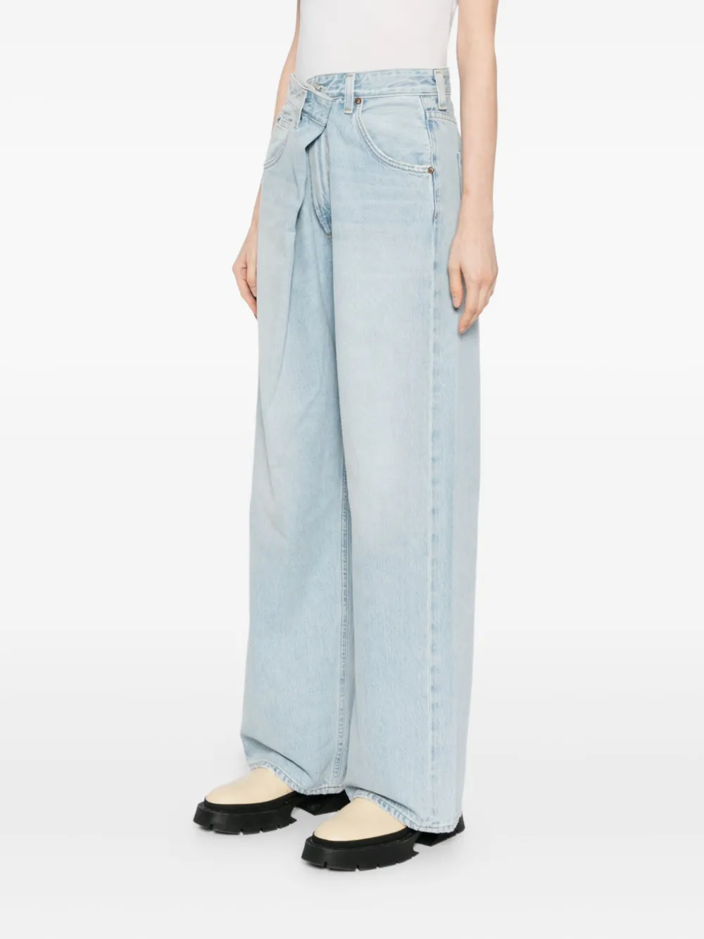 AGOLDE Katoenen jeans Blauw