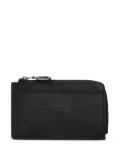 Longchamp Le Pliage embossed leather cardholder - Black
