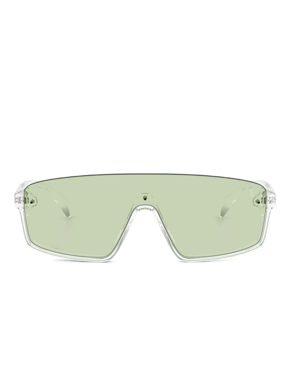 POLO RALPH LAUREN EYEWEAR Zonnebril met geometrisch montuur Wit