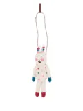 DRAGON DIFFUSION rabbit-motif keyring - Neutrals