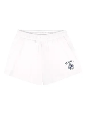 Sporty & Rich ロゴ ショートパンツ | ホワイト | FARFETCH JP
