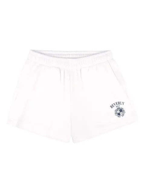 Sporty & Rich Beverly Hills Crest shorts 