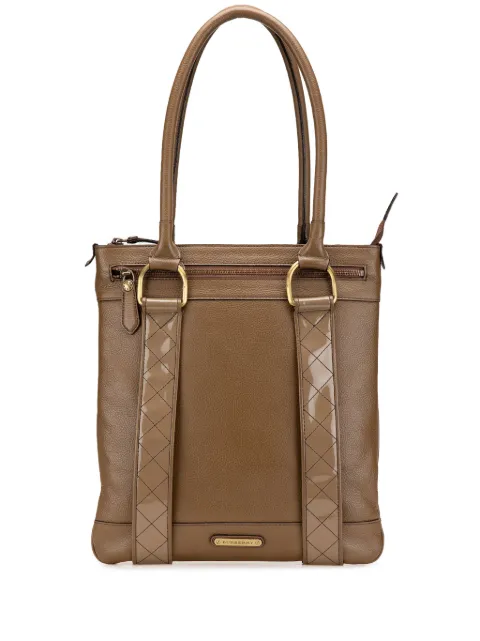 Burberry Pre-Owned 2000-2017 Leather tote bag